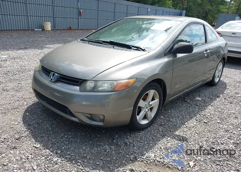 2006 Honda Civic Ex из США, поврежденный, VIN 2HGFG11816H553102